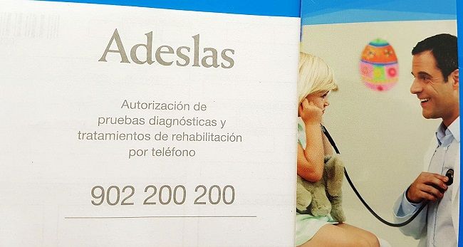 Cómo pedir una autorización en Adeslas