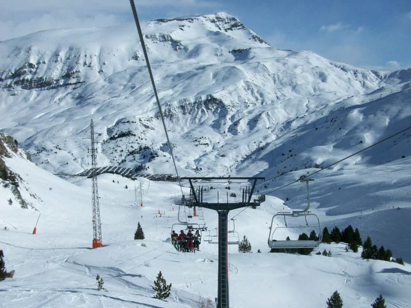 Cerler, Huesca - Pista de esquí