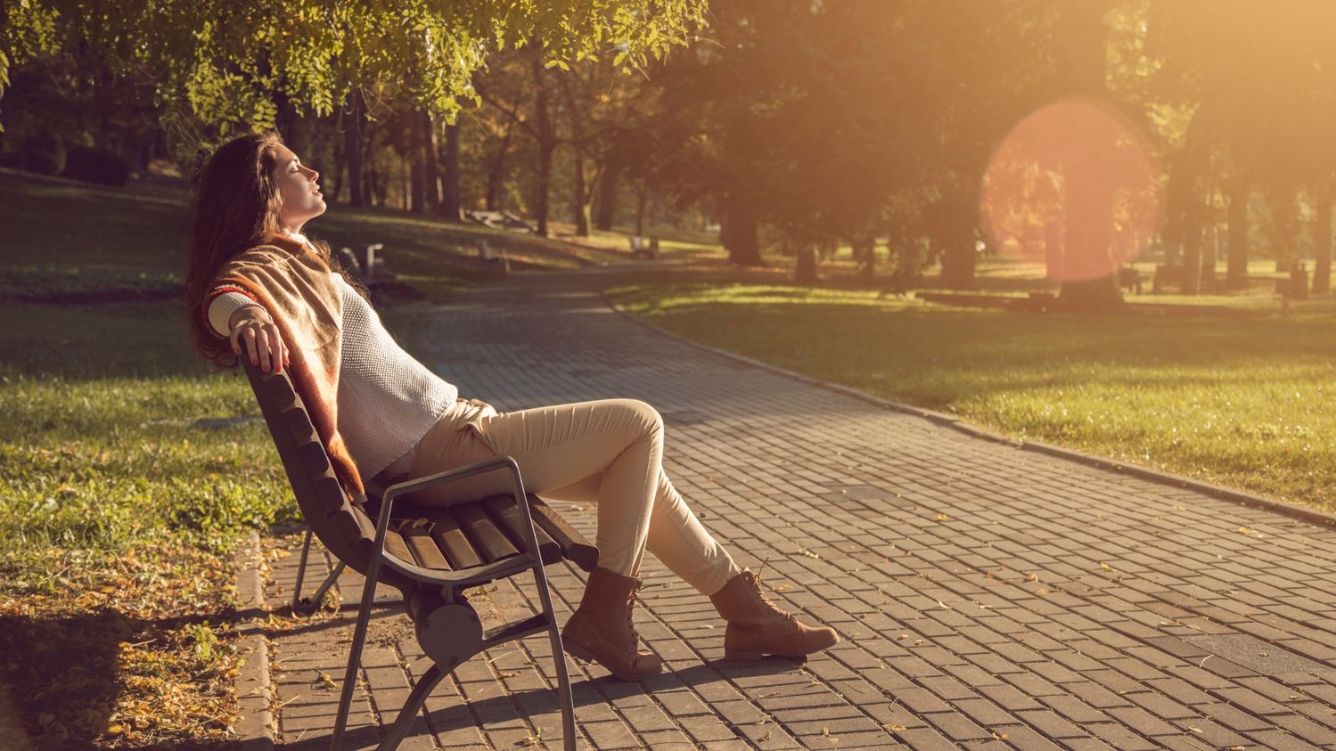 Tomar el sol en otoño para obtener vitamina D